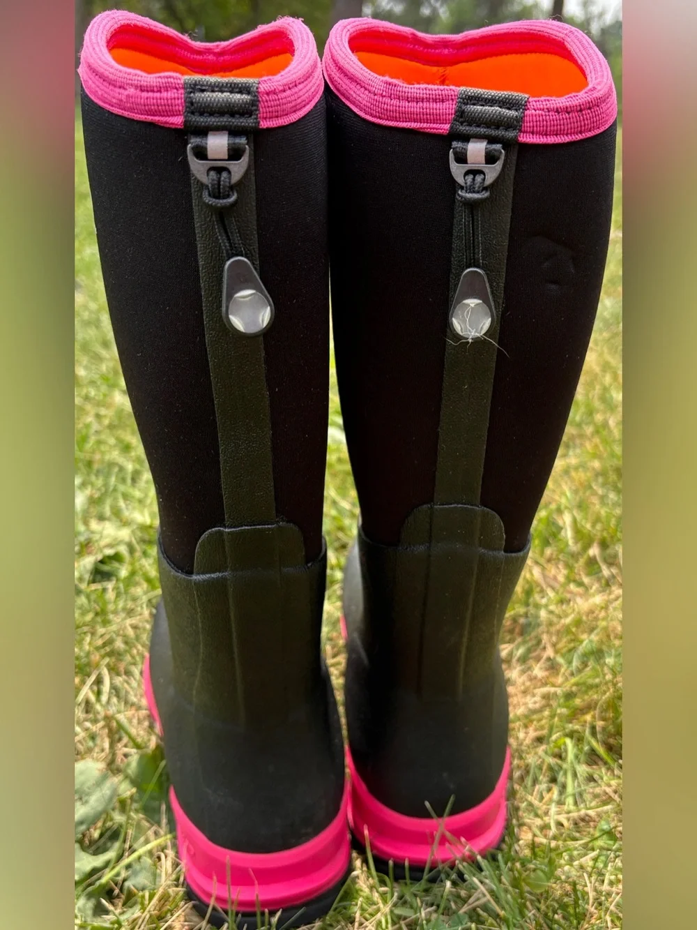 Dryshod Legend MXT HI Women’s Waterproof Insulated Boots Black Pink Size 7/7.5